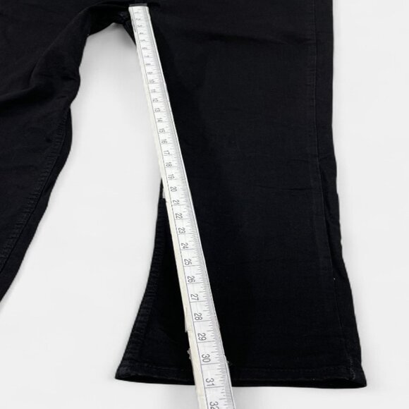 Levi's 511 Men's Straight Leg Black Denim Jeans Mid-Rise Slim Fit Actual 36x31 - Picture 8 of 15